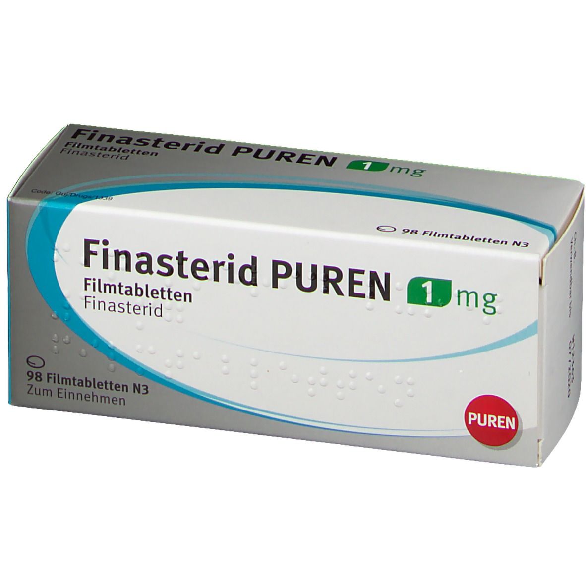 FINASTERID PUREN 1 mg Filmtabletten