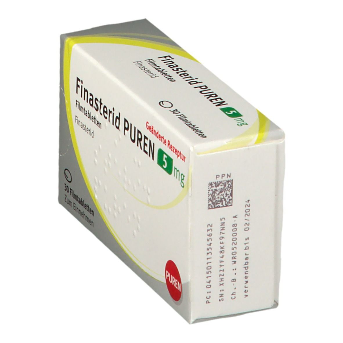 Finasterid PUREN 5 mg