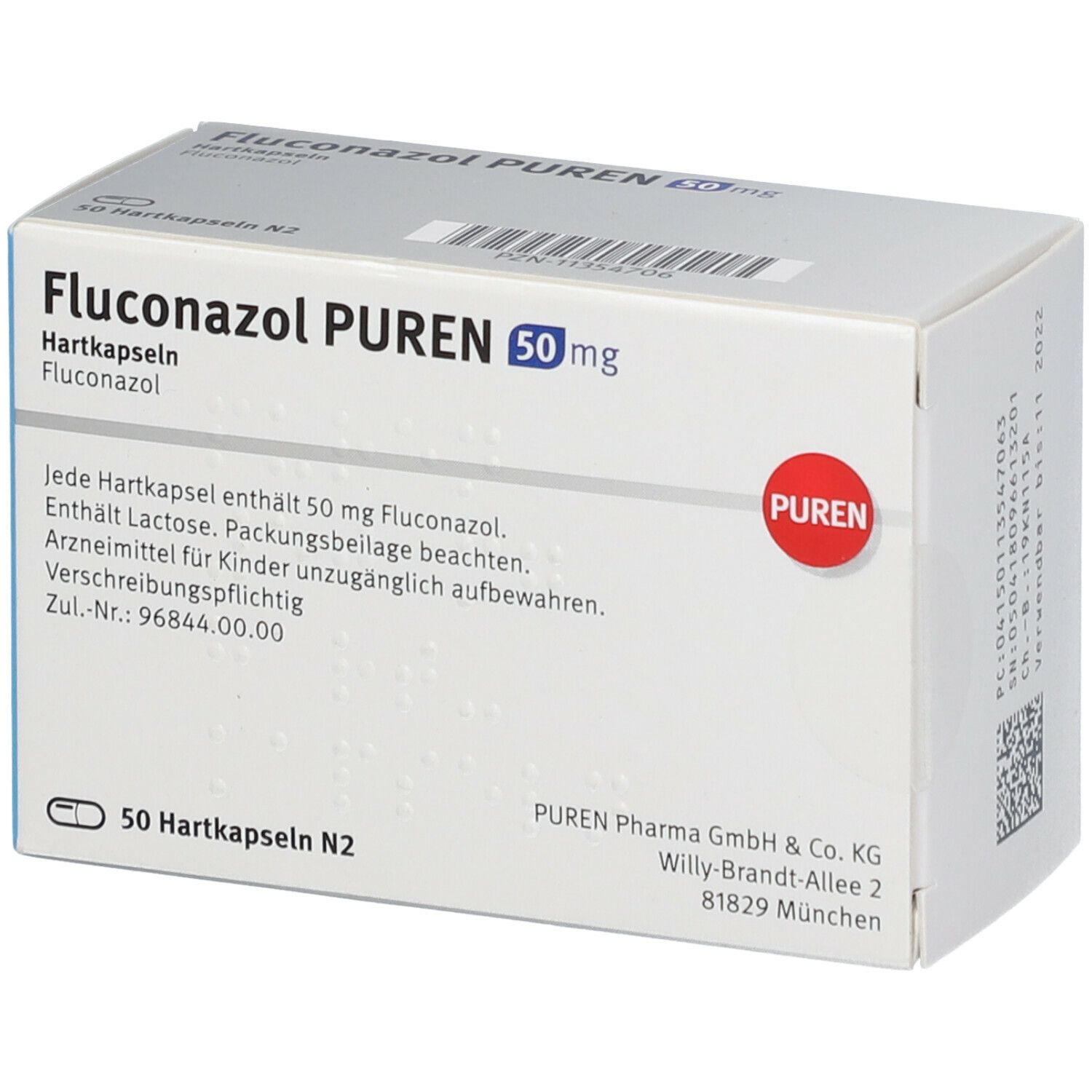 Fluconazol PUREN 50 mg