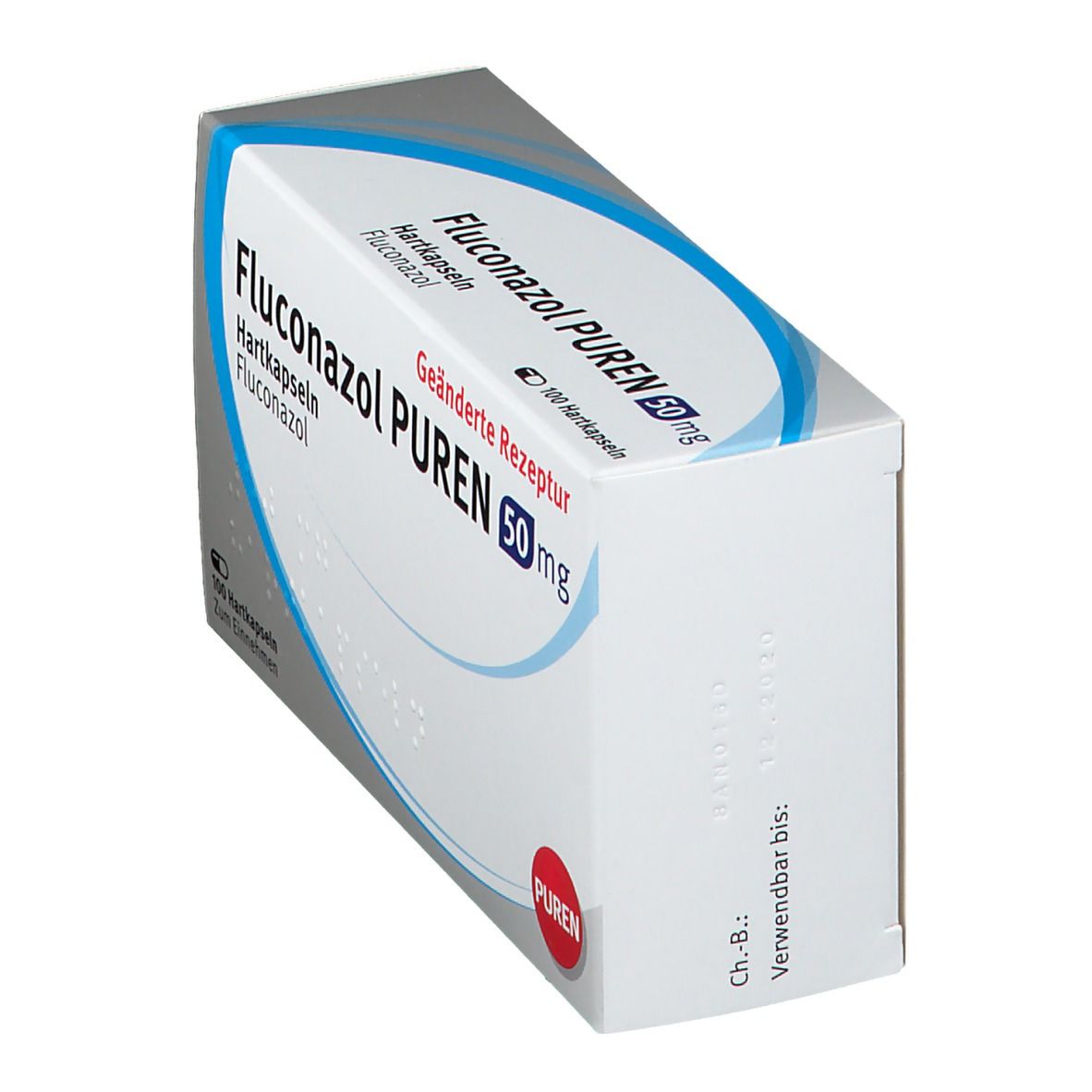 Fluconazol Puren 50 mg Hartkapseln 100 St