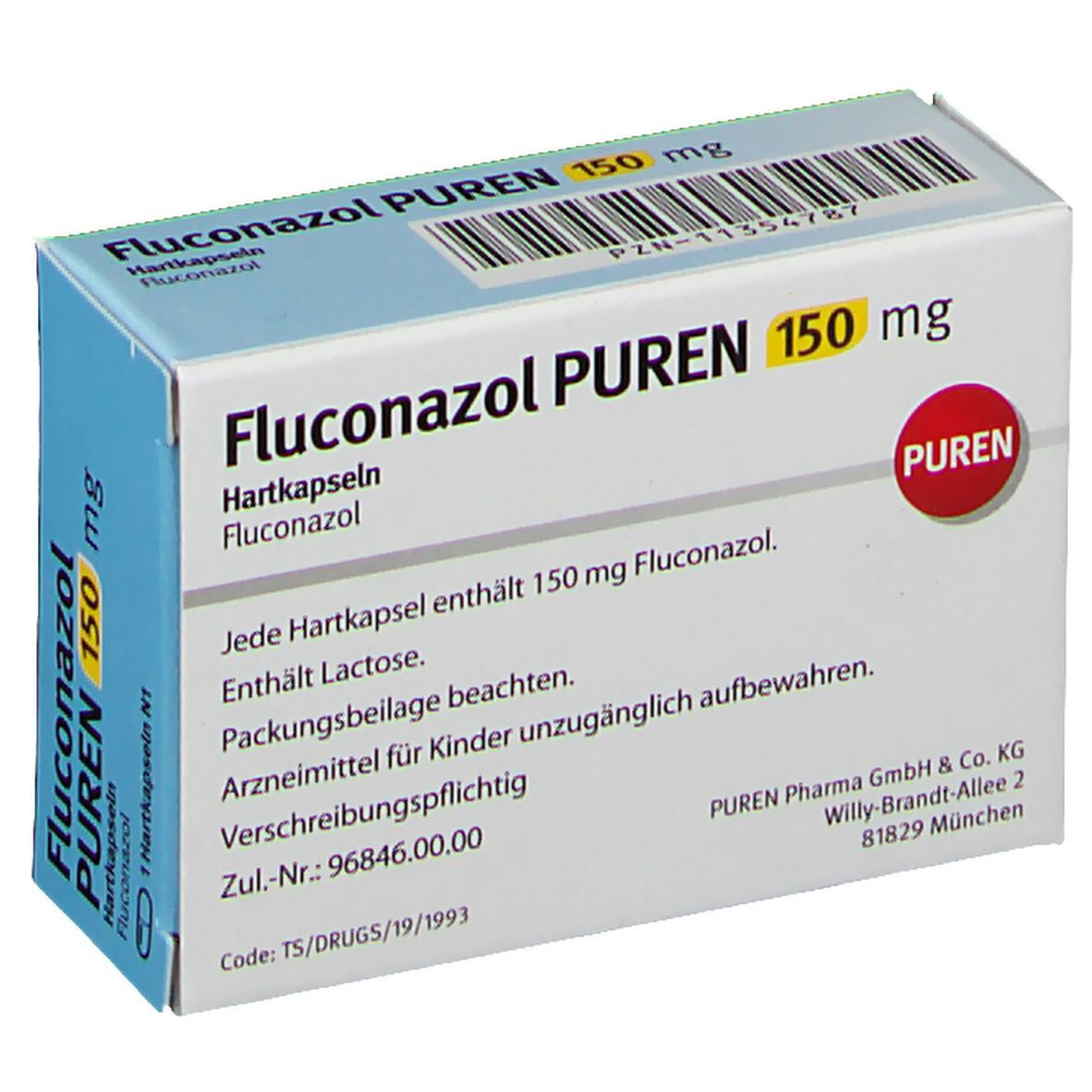 Fluconazol PUREN 150 mg