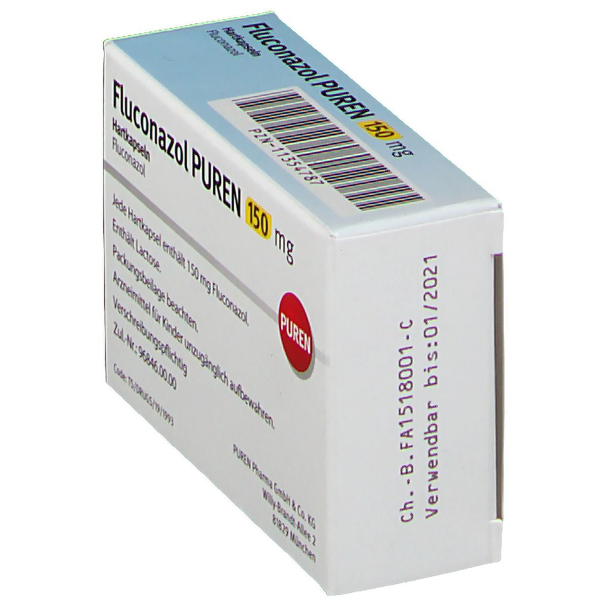 Fluconazol PUREN 150 mg