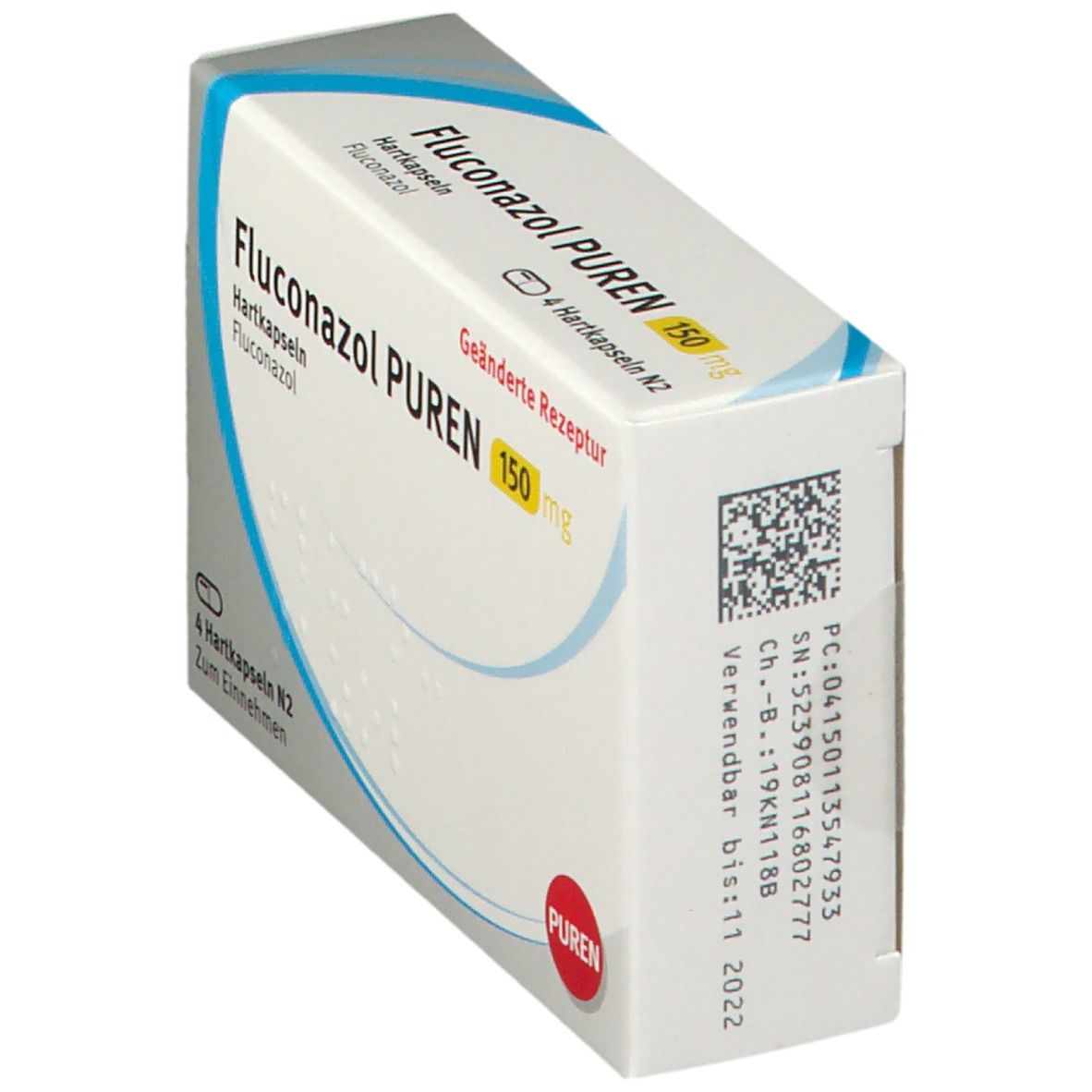 Fluconazol Puren 150 mg Hartkapseln 10 St