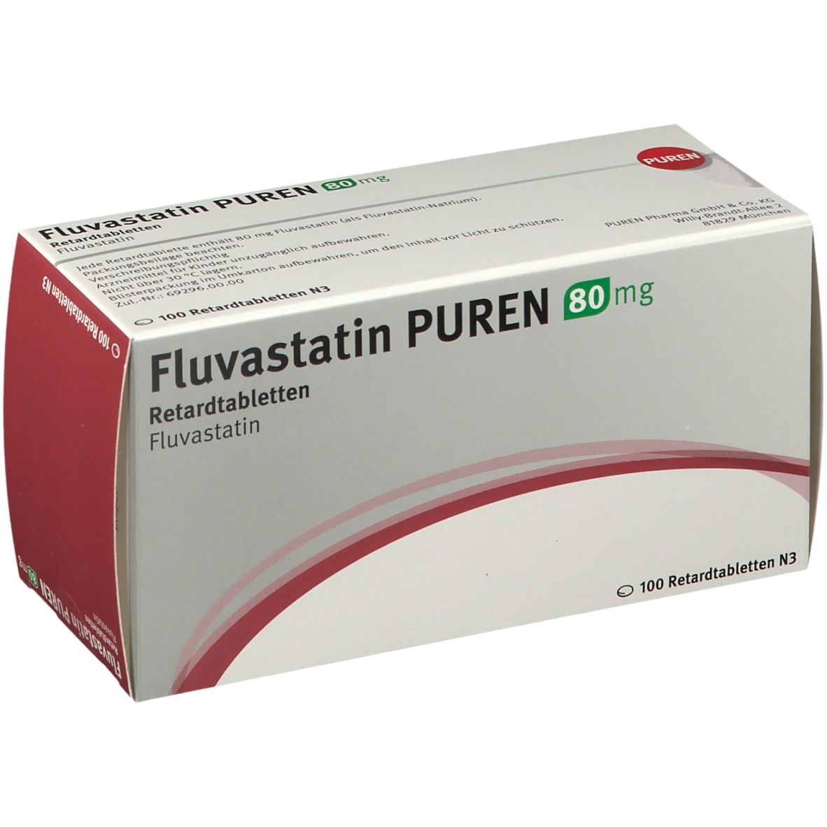 Fluvastatin PUREN 80 mg