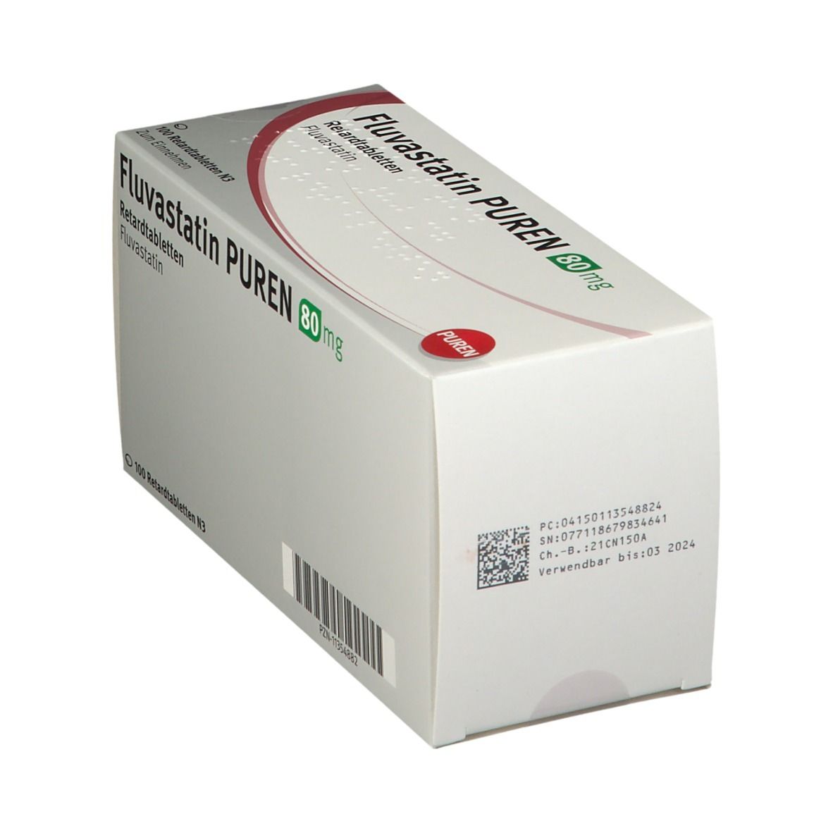 Fluvastatin PUREN 80 mg