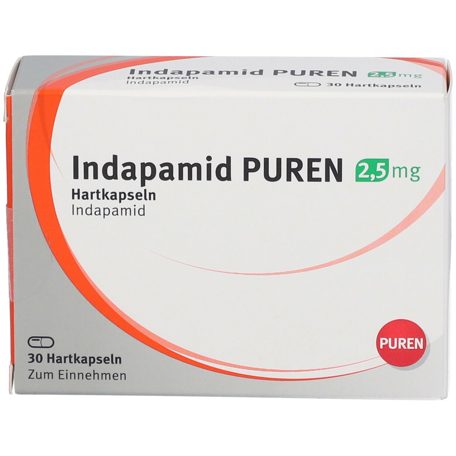 Indapamid PUREN 2,5 mg