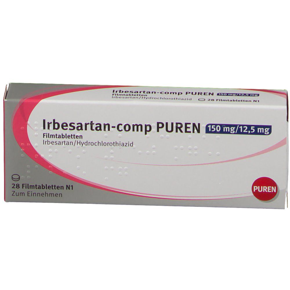 Irbesartan-comp PUREN 150 mg/12,5 mg