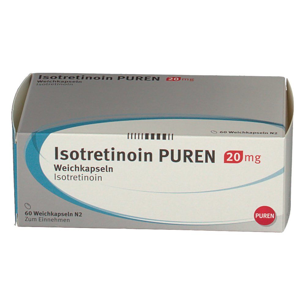 ISOTRETINOIN PUREN 20 mg Weichkapseln