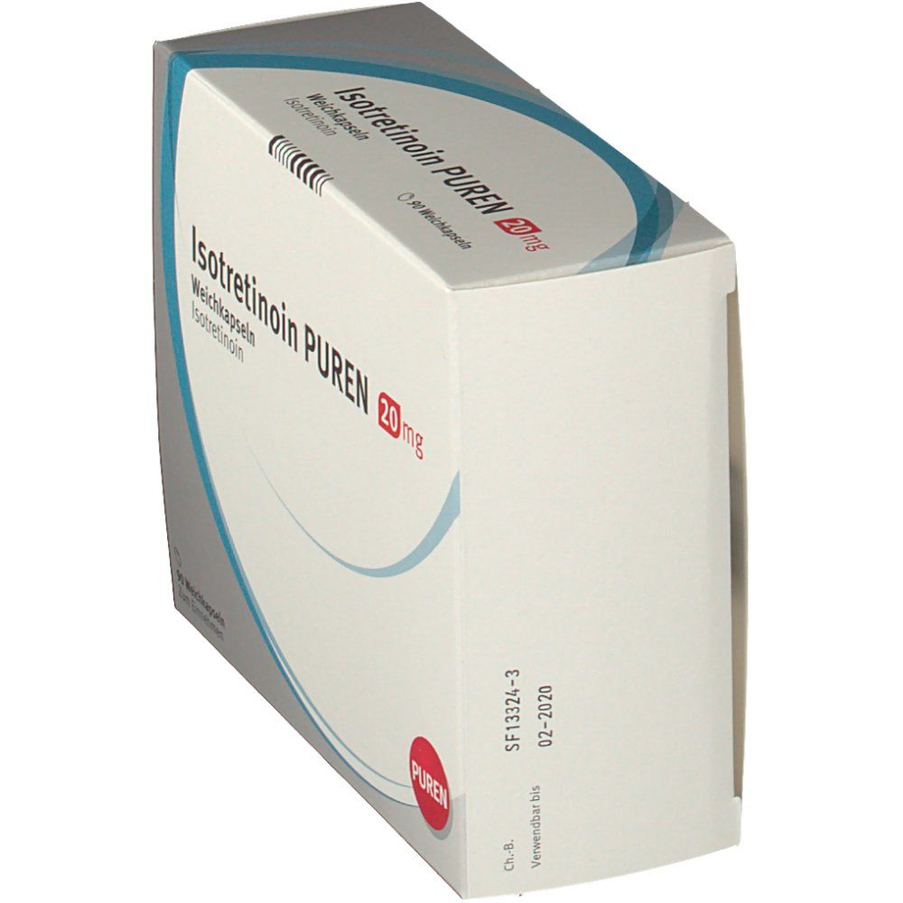 ISOTRETINOIN PUREN 20 mg Weichkapseln