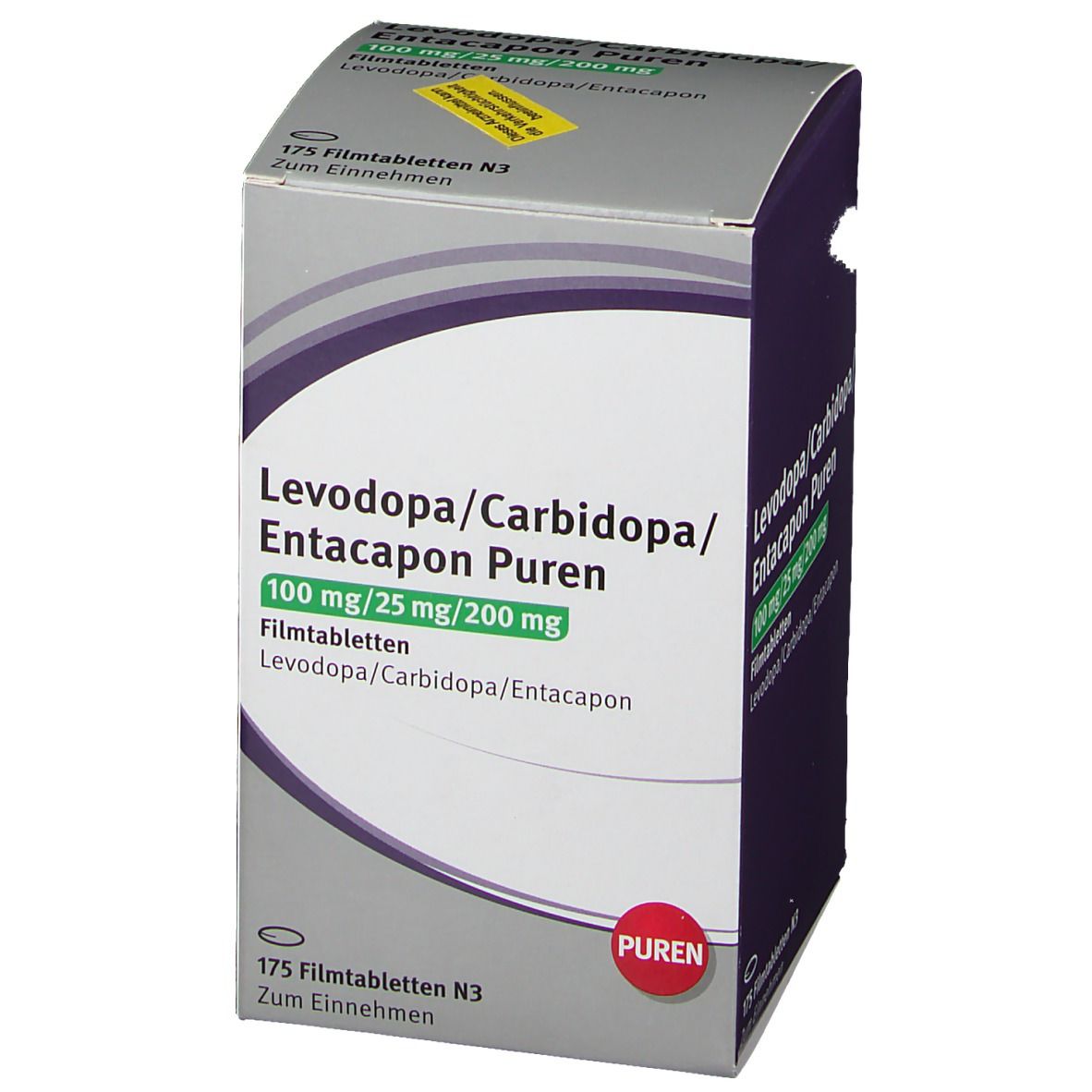 Levodopa/Carbidopa/Entacapon PUREN 100/25/200