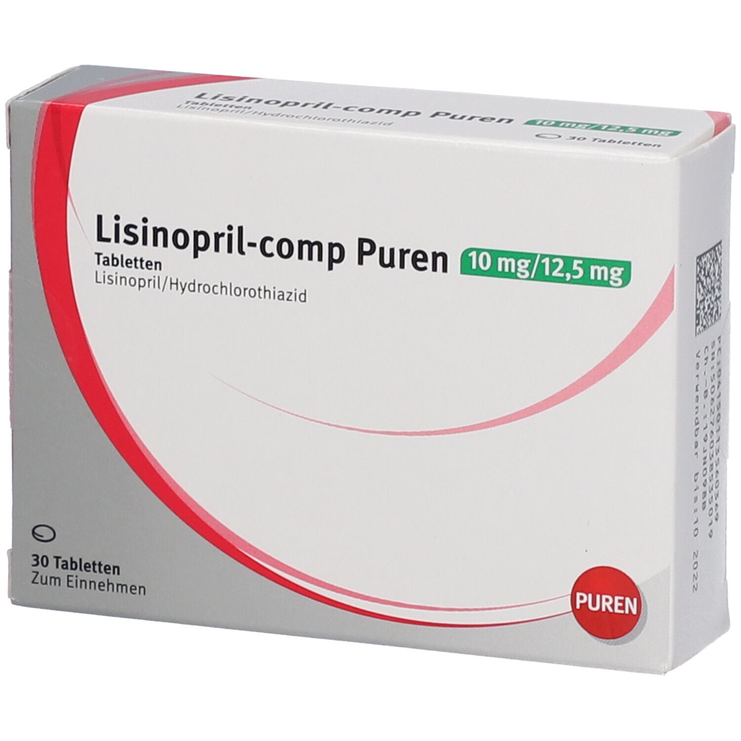 Lisinopril-comp PUREN 10 mg/12,5 mg