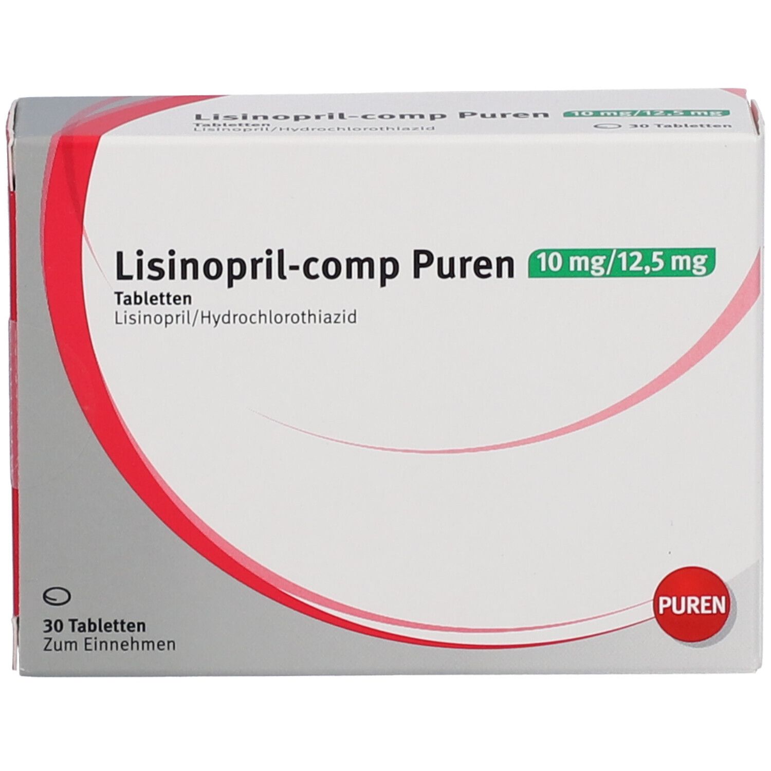 Lisinopril-comp PUREN 10 mg/12,5 mg