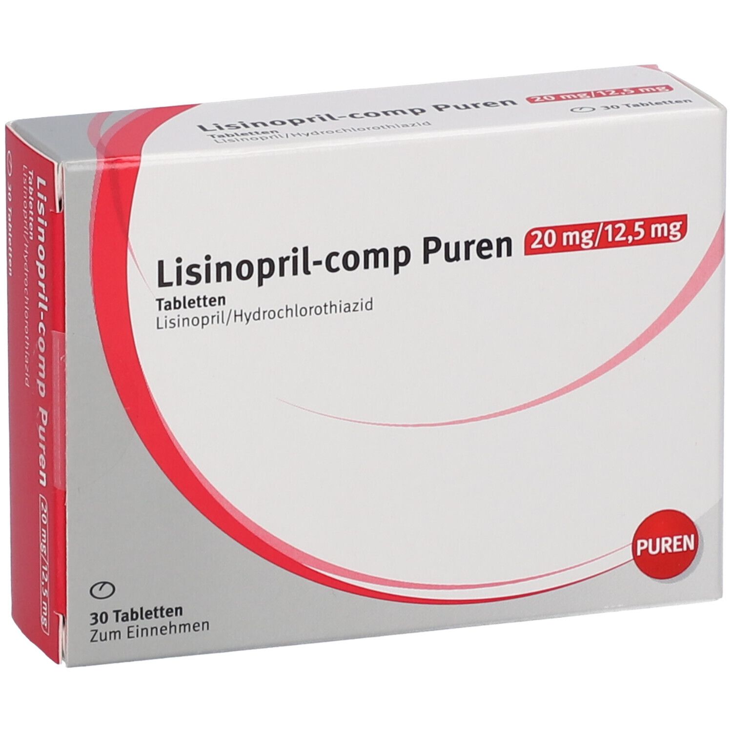 Lisinopril-comp PUREN 20 mg/12,5 mg