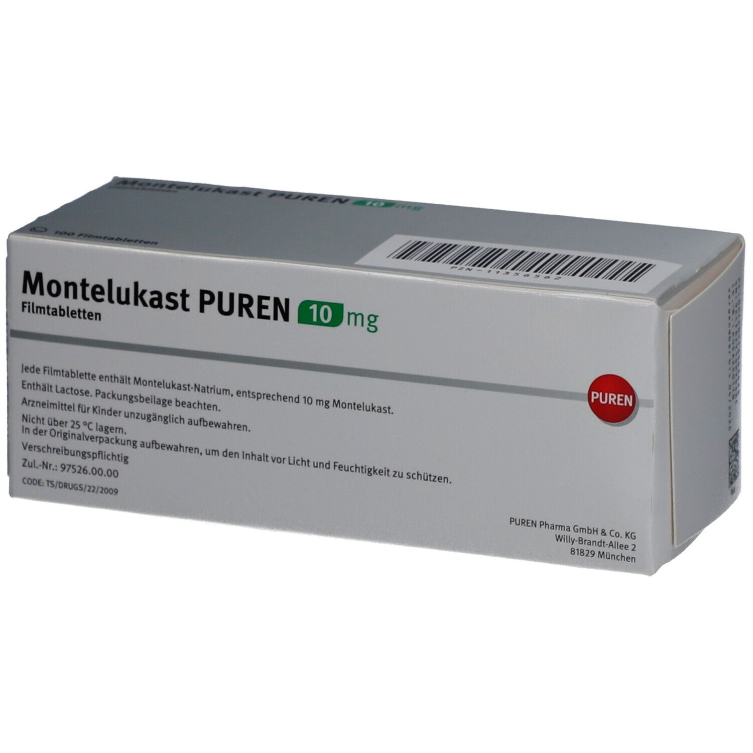 Montelukast PUREN 10 mg