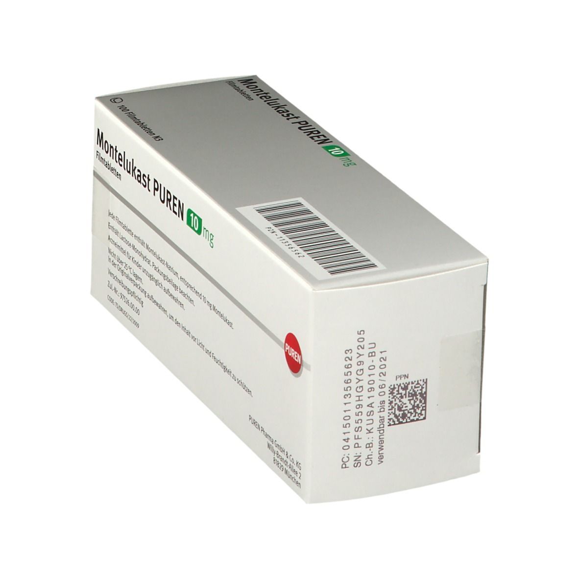 Montelukast PUREN 10 mg