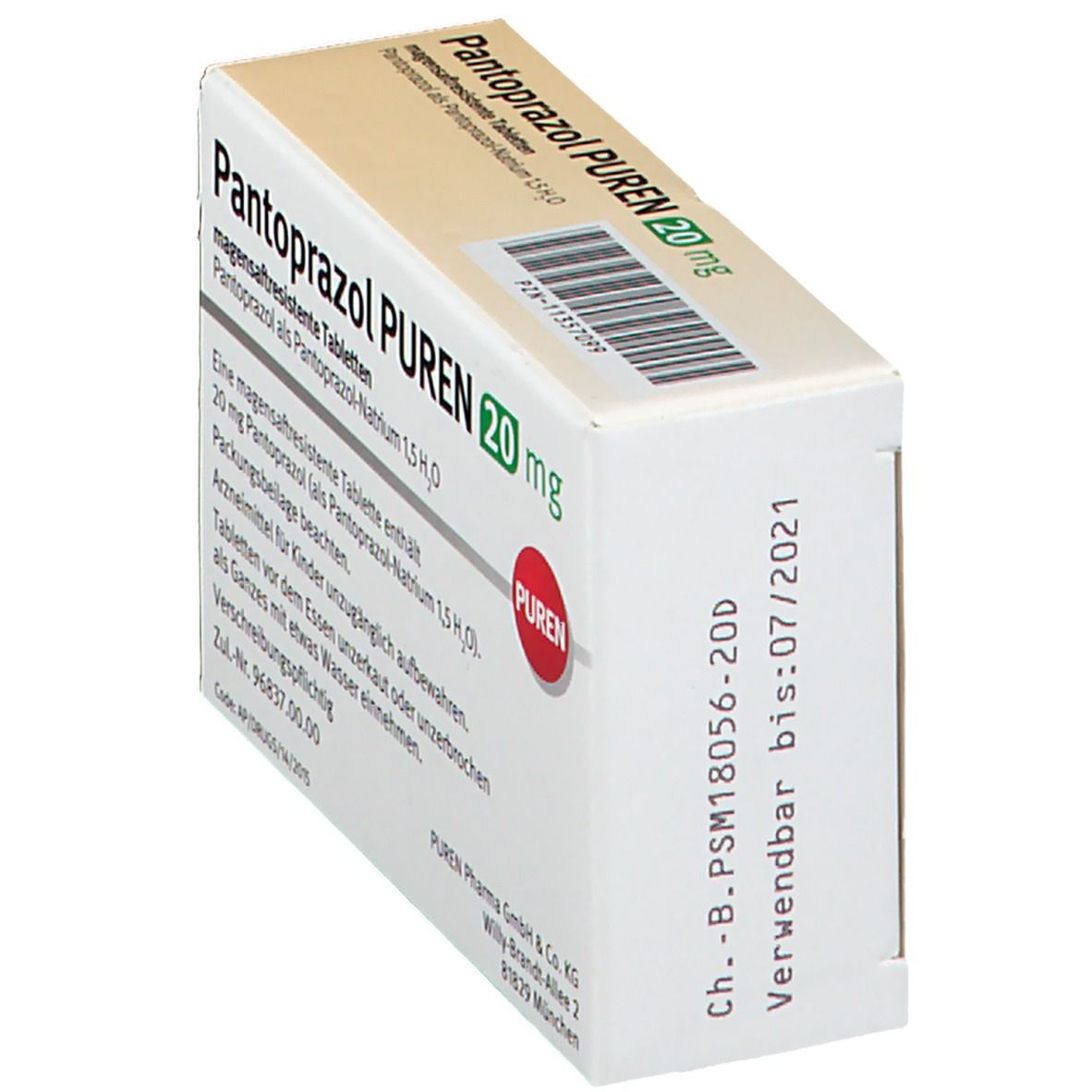 Pantoprazol Puren Mg St Mit Dem E Rezept Kaufen Shop Apotheke