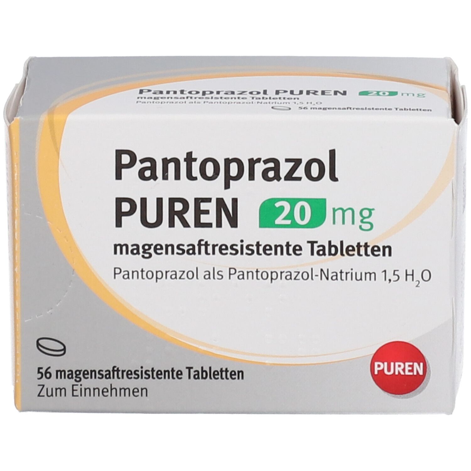 Pantoprazol PUREN 20 mg