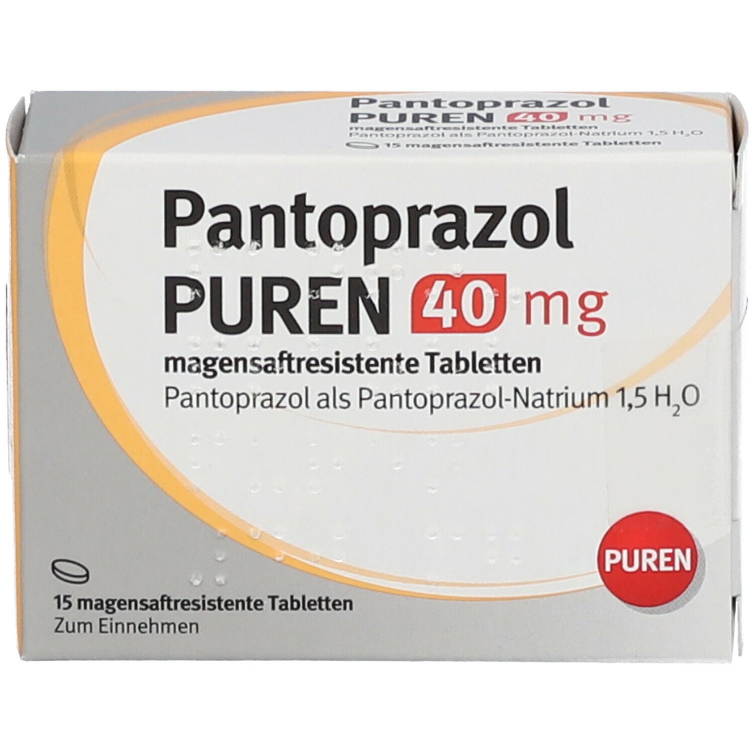 Pantoprazol PUREN 40 mg
