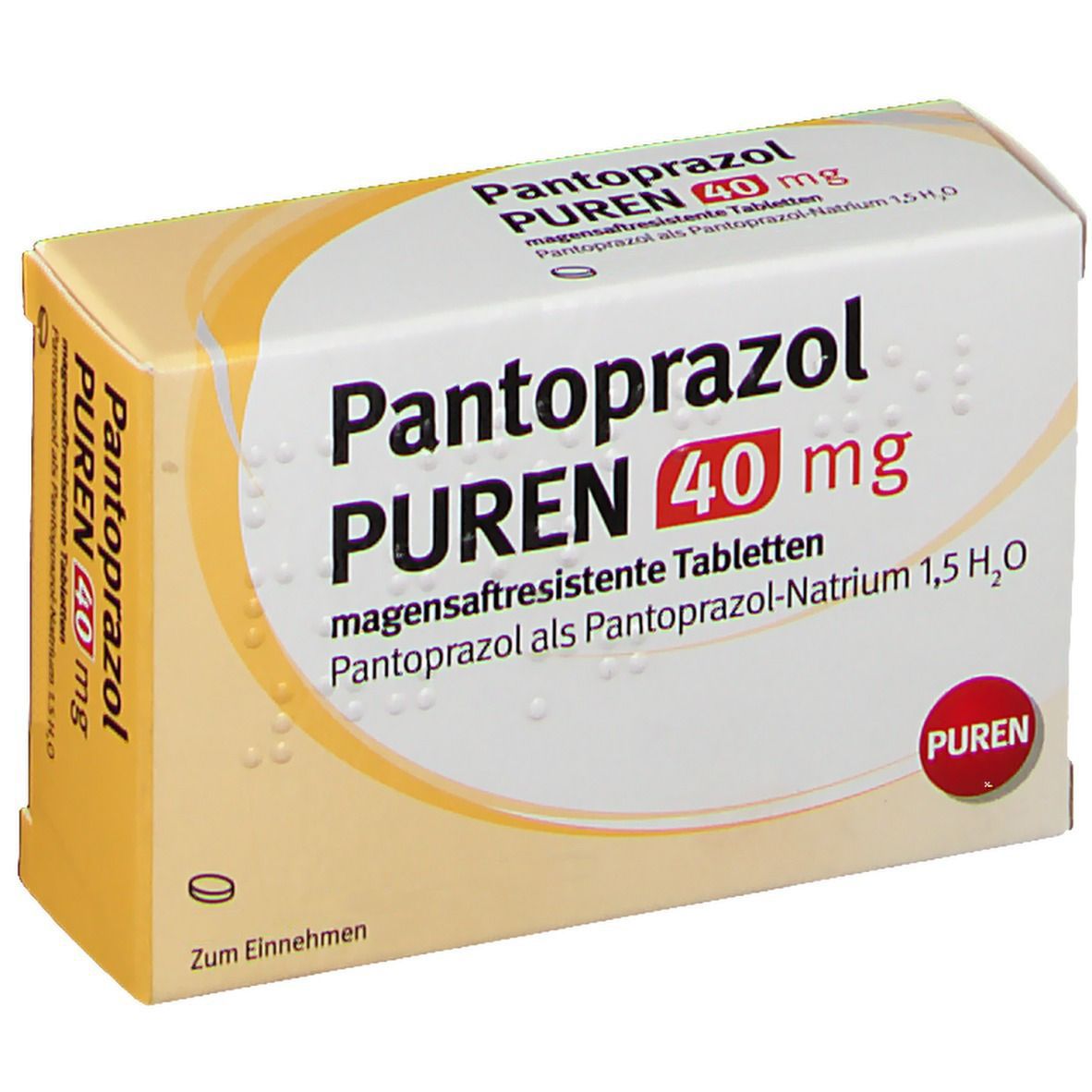 Pantoprazol PUREN 40 mg