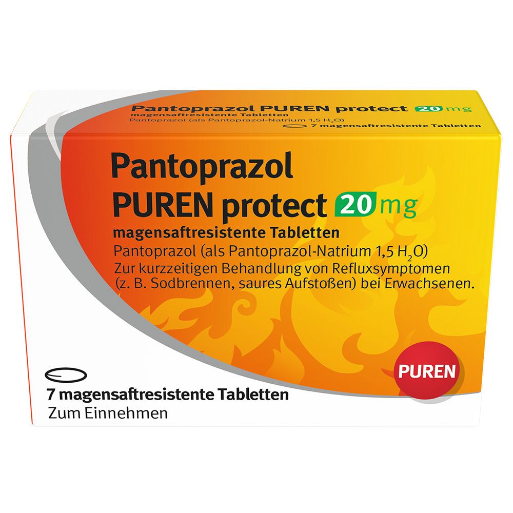 Pantoprazol PUREN protect 20 mg