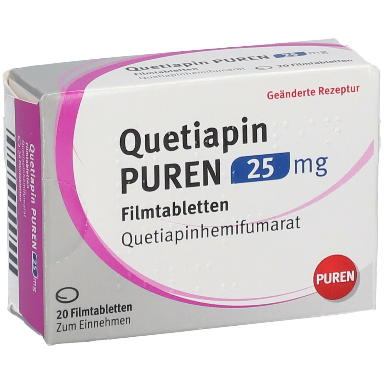 Quetiapin PUREN 25 mg