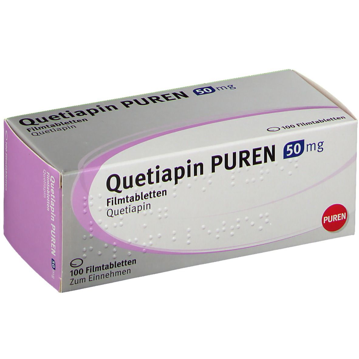 Quetiapin PUREN 50 mg