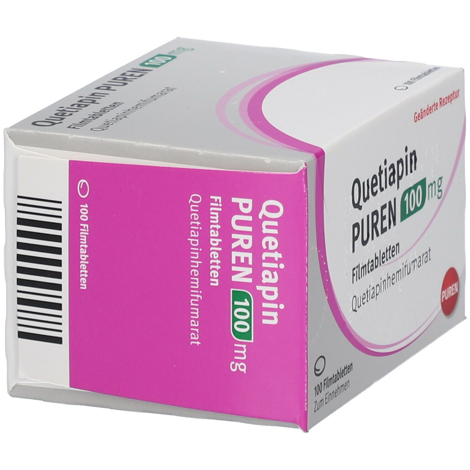 Quetiapin PUREN 100 mg