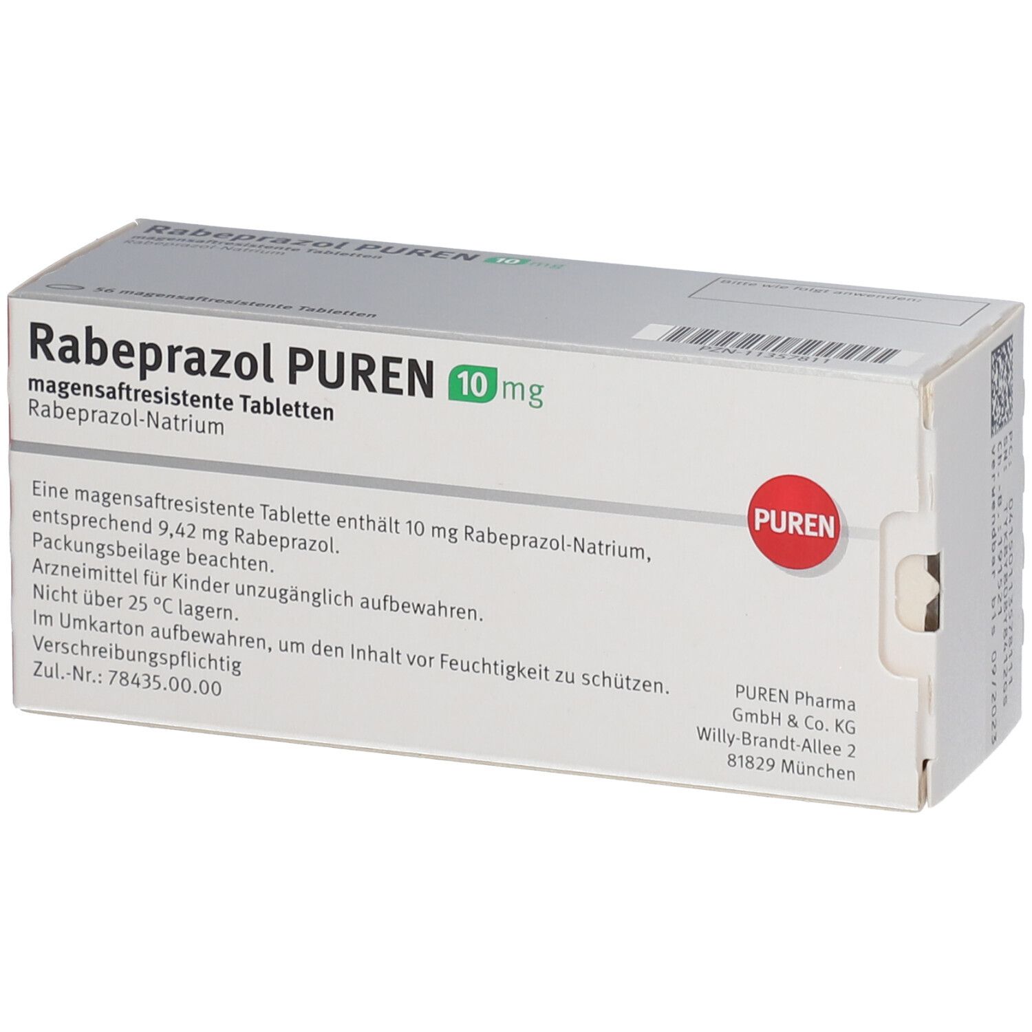 Rabeprazol PUREN 10 mg