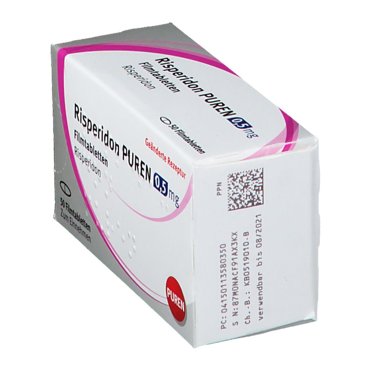 Risperidon PUREN 0,5 mg