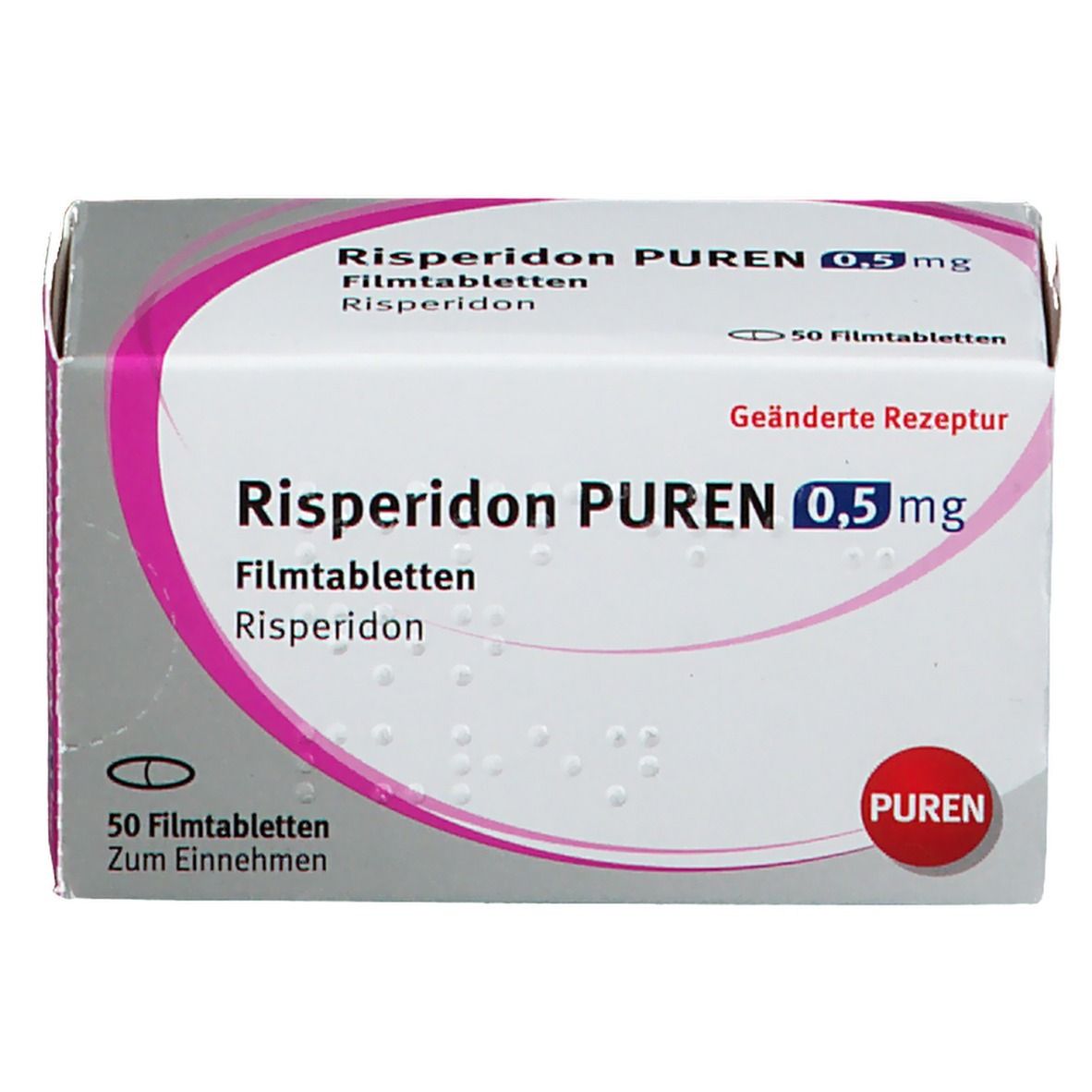 Risperidon PUREN 0,5 mg