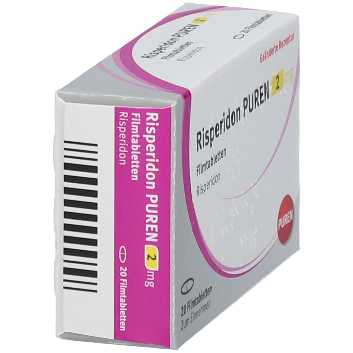 Risperidon Puren 2 mg Filmtabletten 20 St