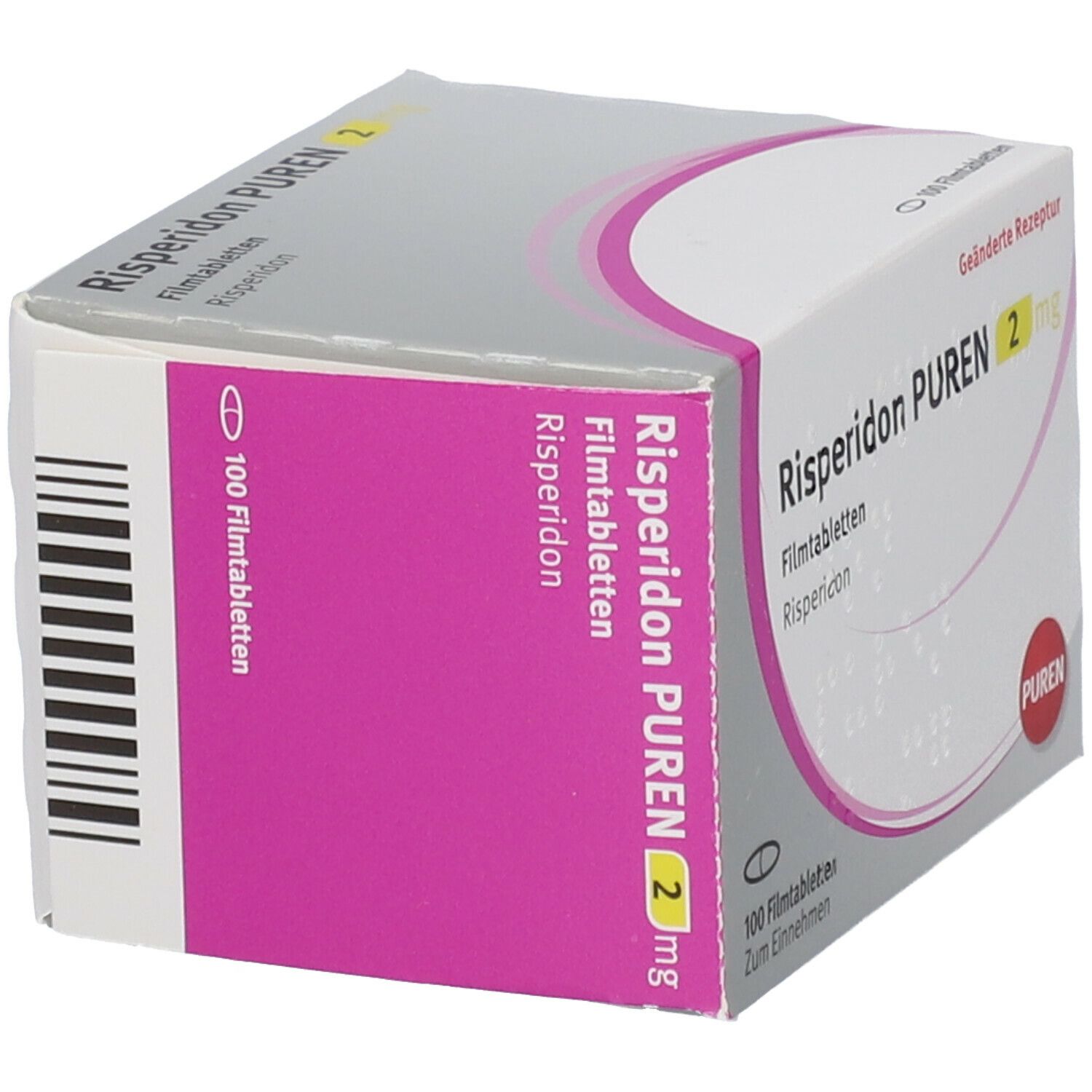 Risperidon Puren 4 mg Filmtabletten 100 St