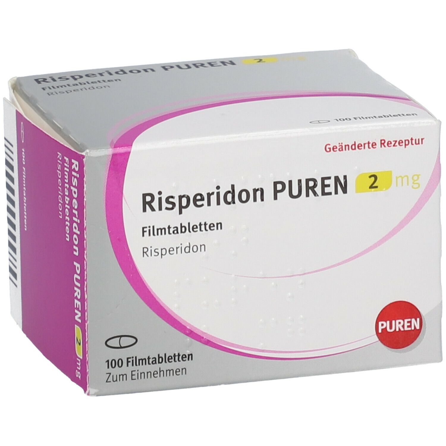 Risperidon PUREN 2 Mg 100 St Mit Dem E Rezept Kaufen SHOP APOTHEKE