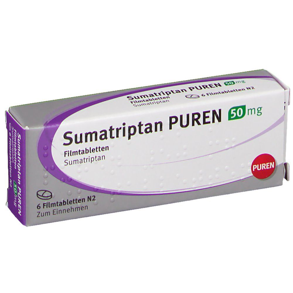 Sumatriptan PUREN 50 mg