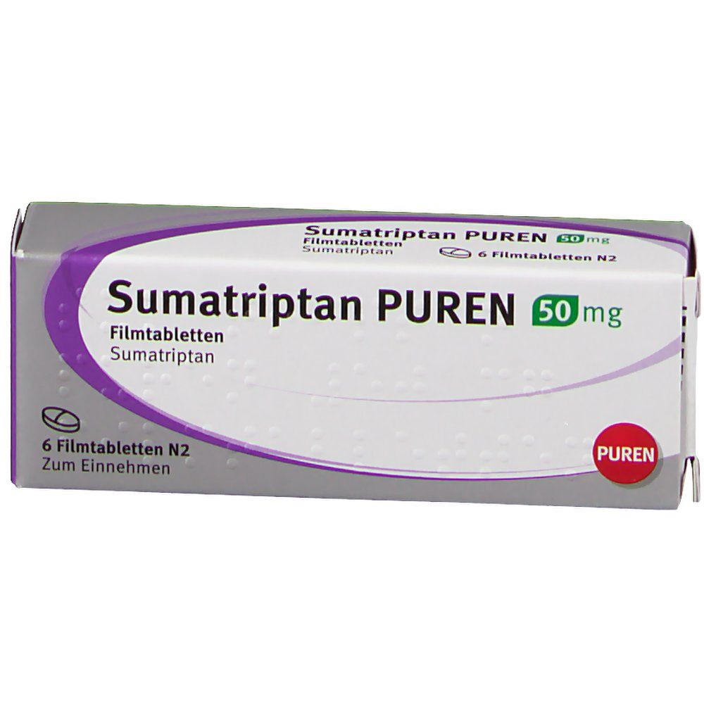 Sumatriptan PUREN 50 mg