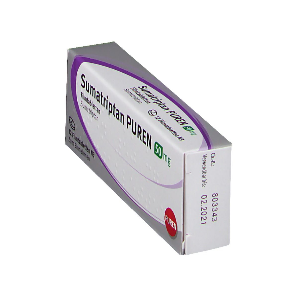 Sumatriptan PUREN 50 mg