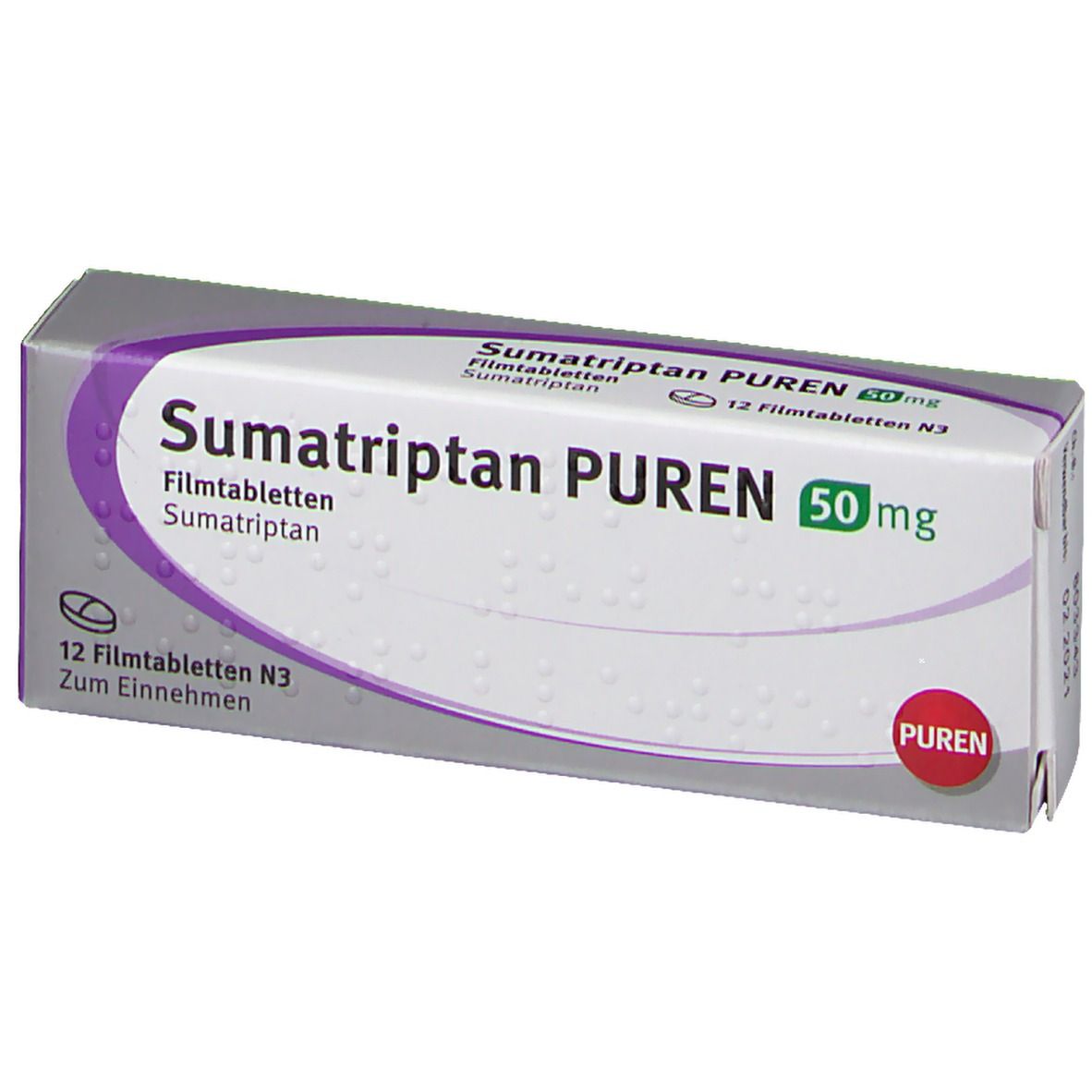 Sumatriptan PUREN 50 mg