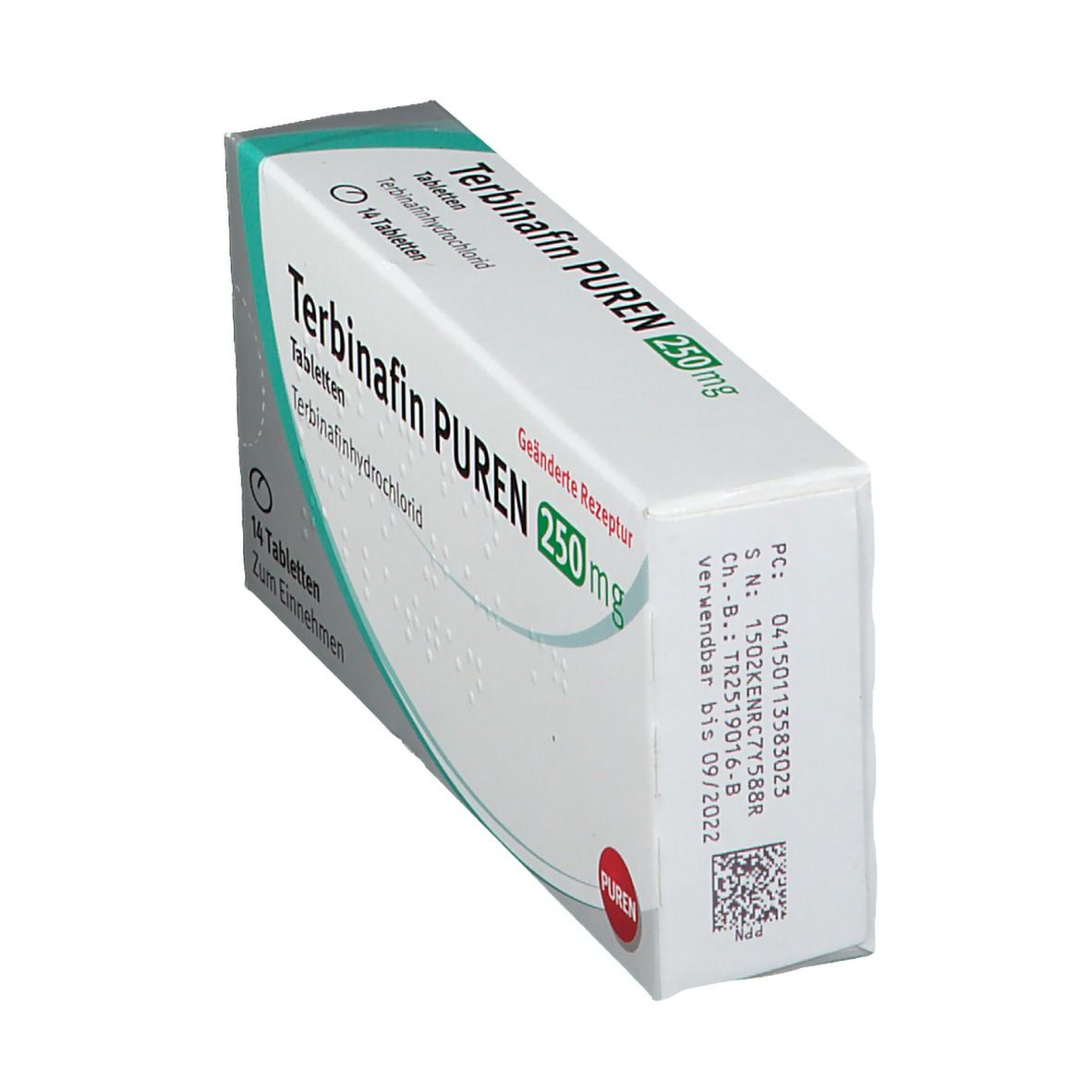 Terbinafin AL 250 mg Tabletten 14 St