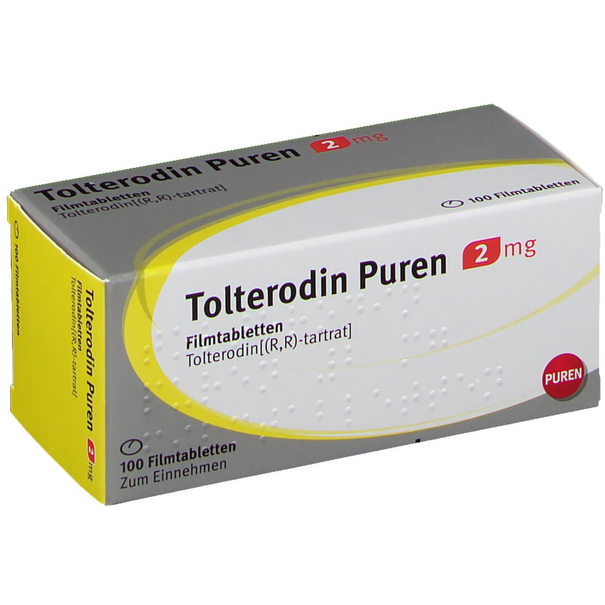 TOLTERODIN Puren 2 mg Filmtabletten