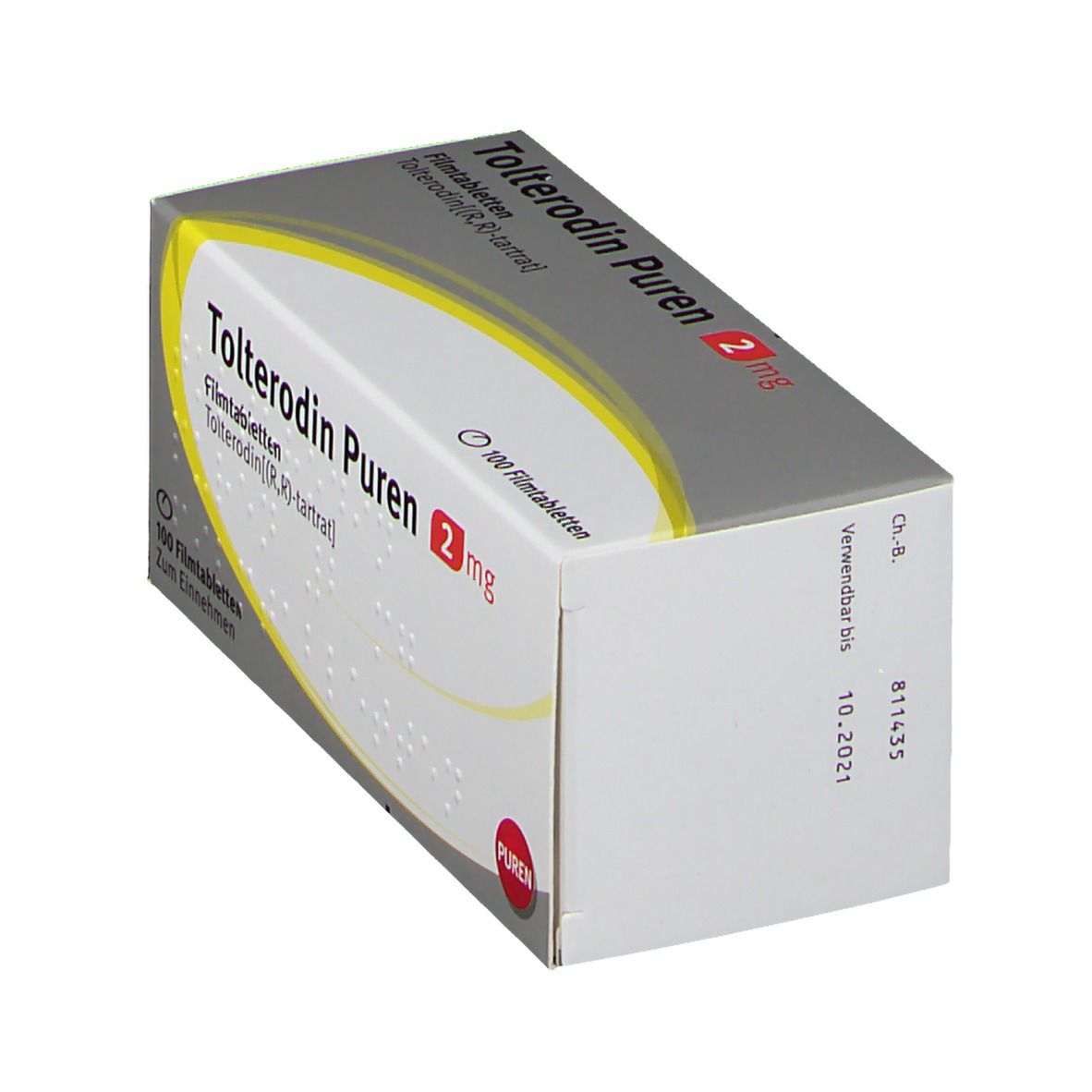 TOLTERODIN Puren 2 mg Filmtabletten