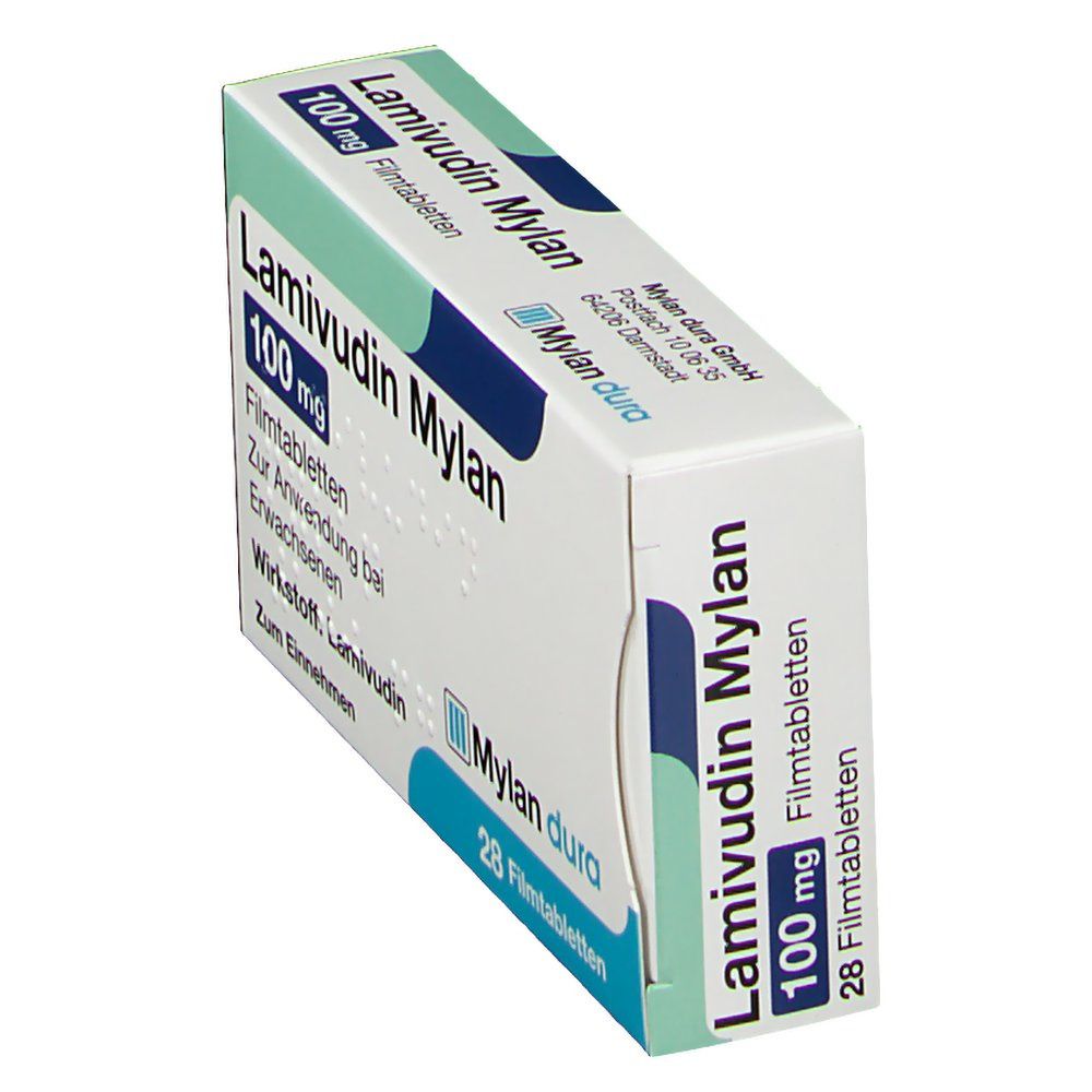 Lamivudin Mylan 100 mg Filmtabletten 28 St