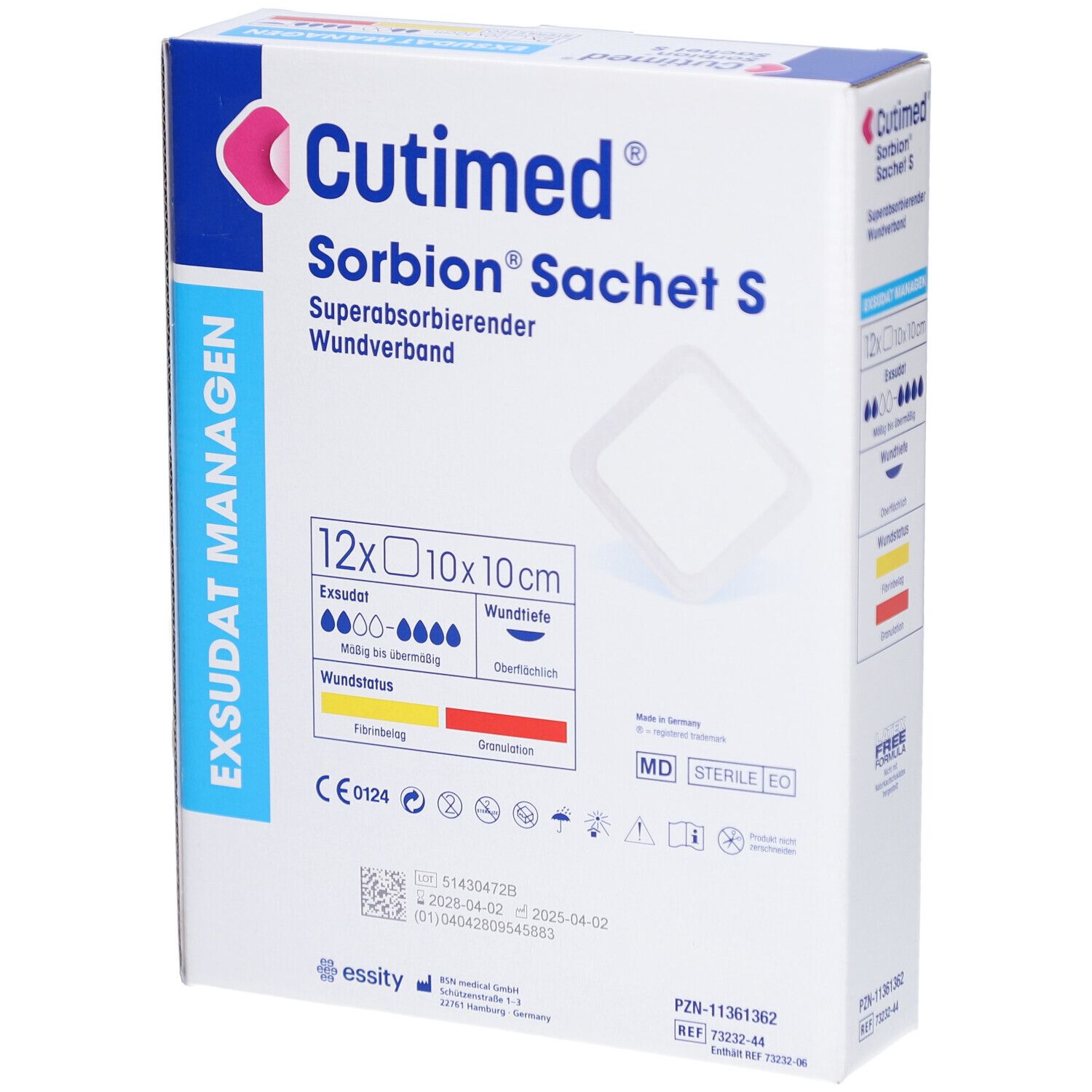 Cutimed® Sorbion® Sachet S 10x10 cm
