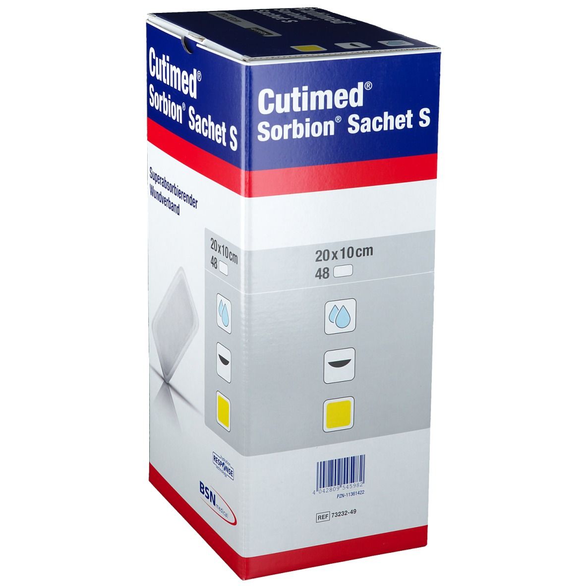 Cutimed® Sorbion Sachet S 20 cm x 10 cm