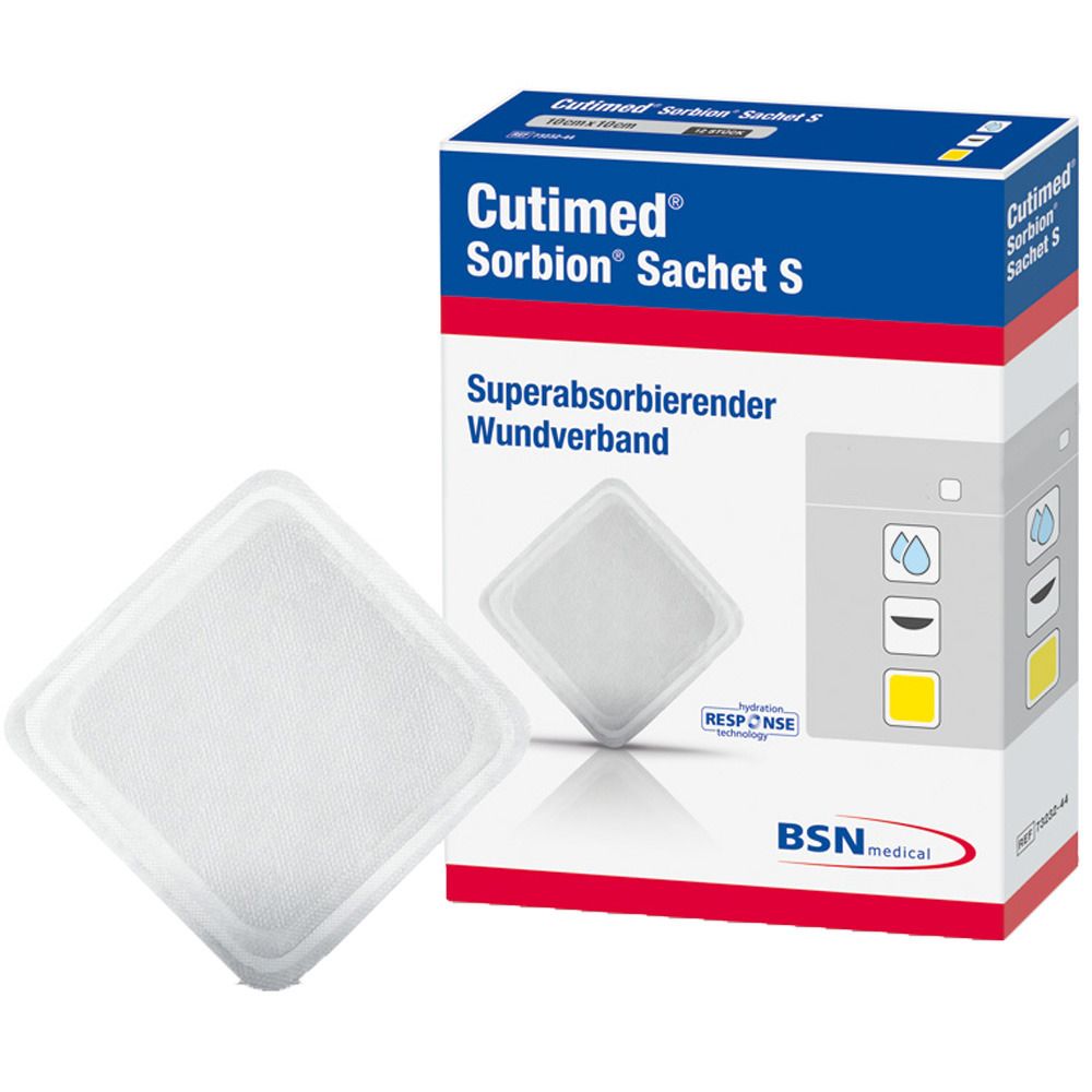 Cutimed® Sorbion® Sachet S 15 cm x 15 cm