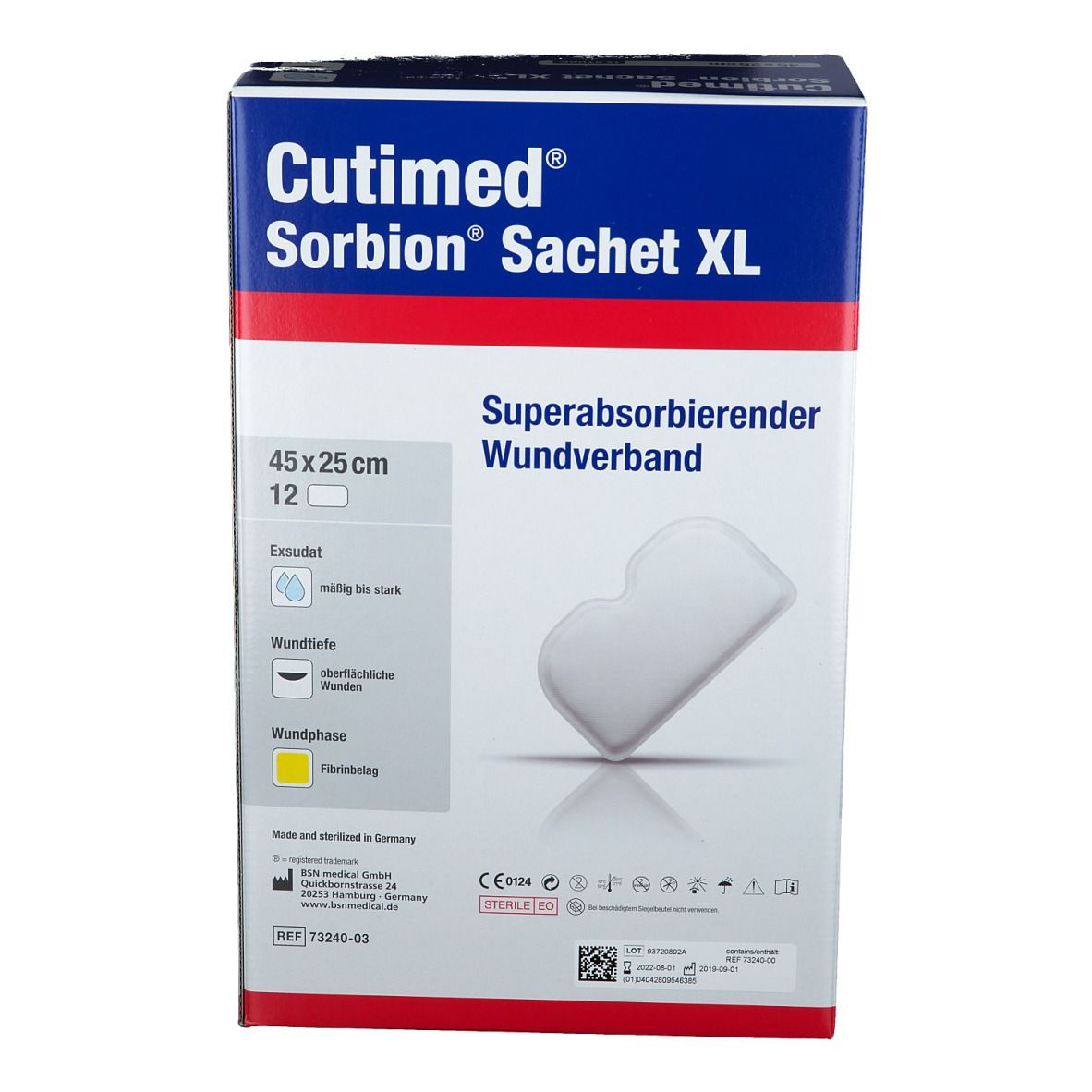 Cutimed® Sorbion Sachet XL 45 cm x 25 cm