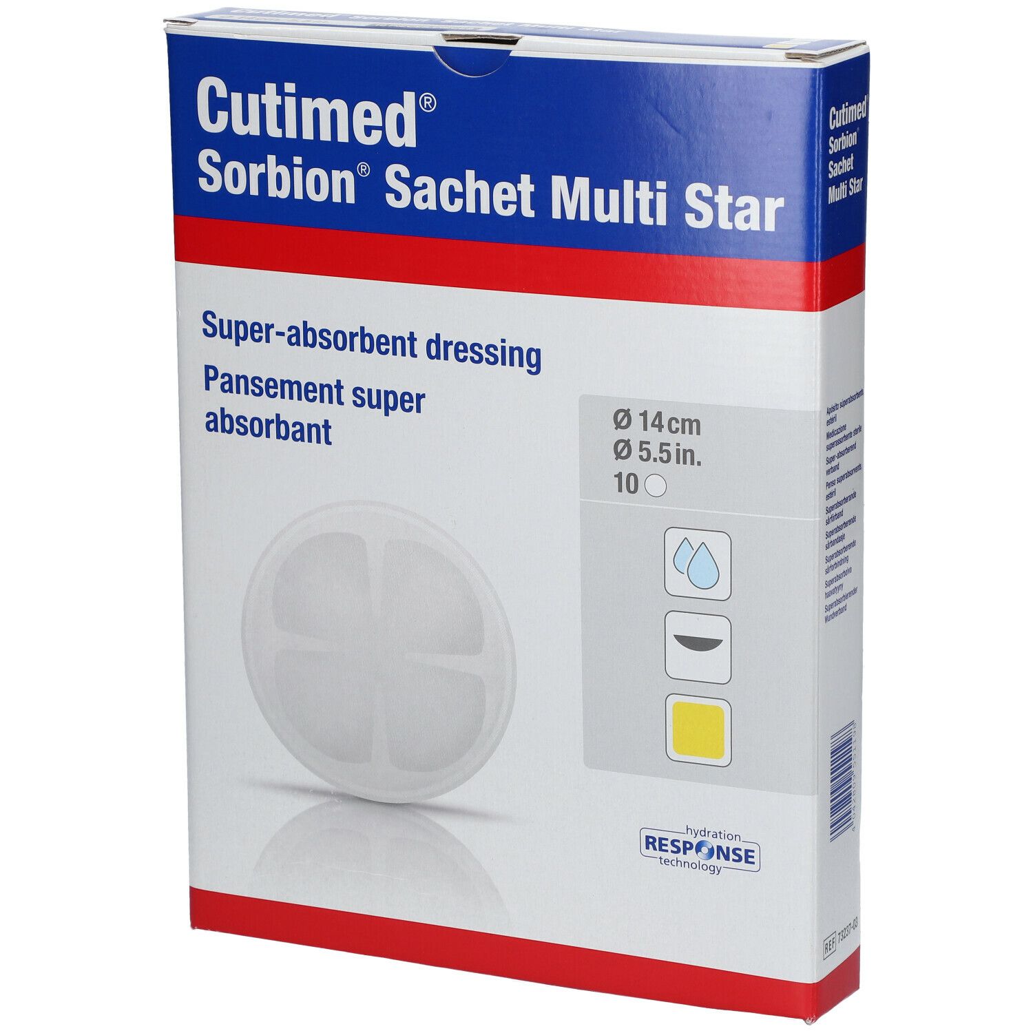Cutimed® Sobion® Sachet Multi Star 14 cm
