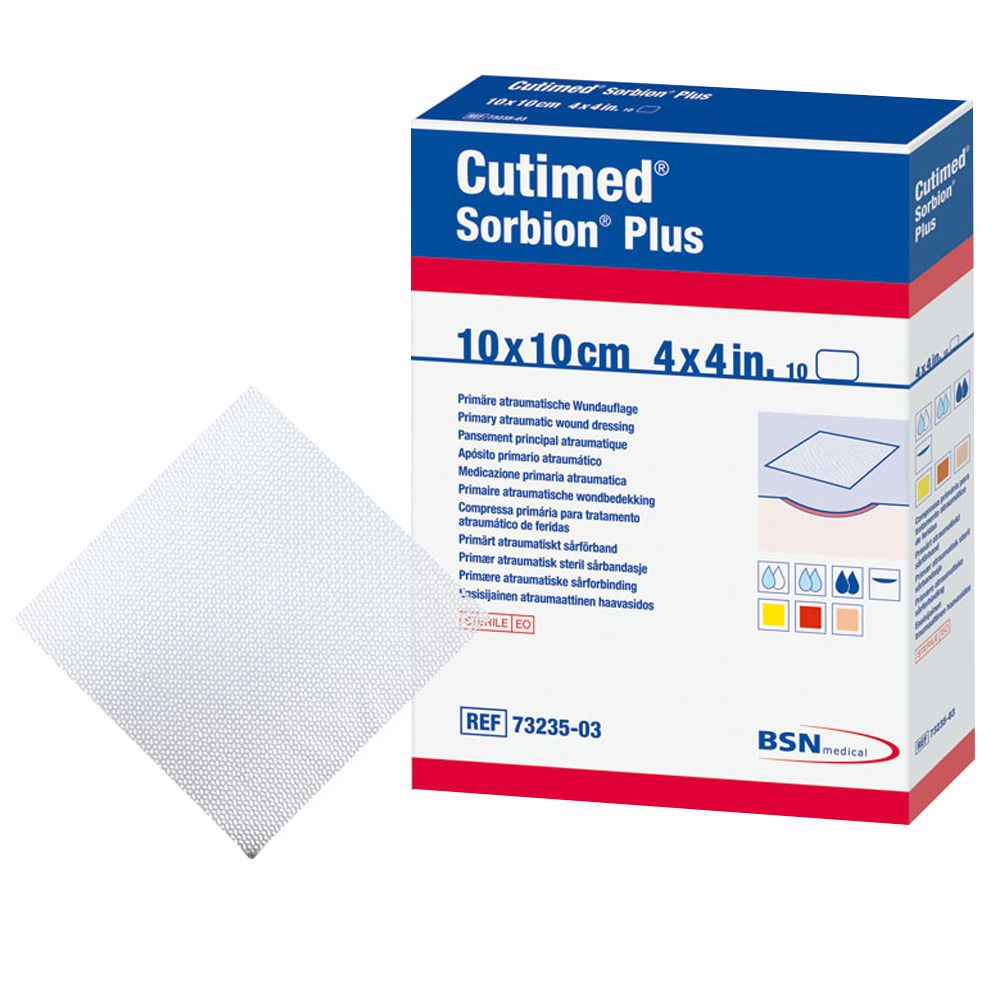 Cutimed® Sorbion Plus 10 cm x 10 cm
