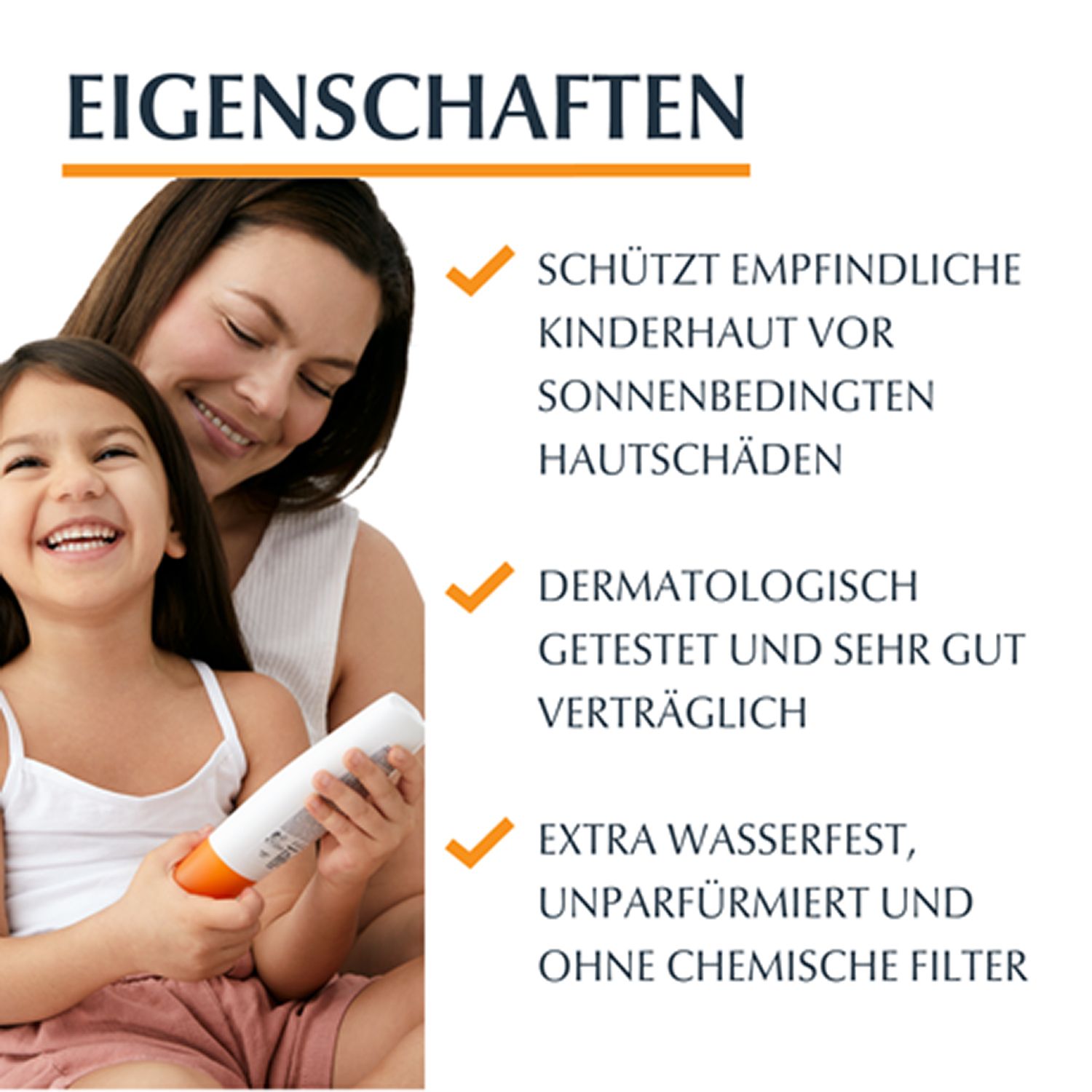 Eucerin® Sensitive Protect Kids Mineral Sun Lotion LSF 30 – hoher Sonnenschutz für Kinder und Babys ab 3 Monaten