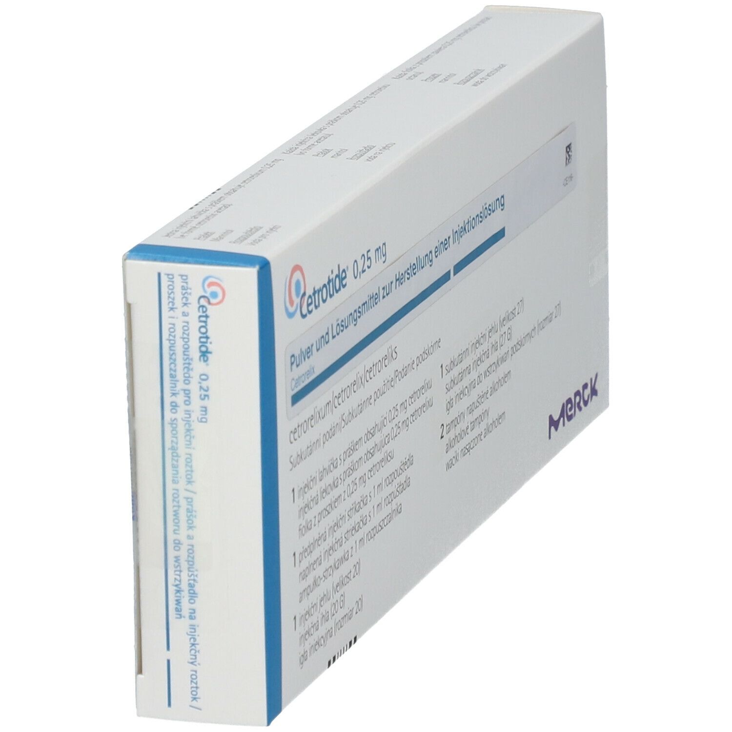 CETROTIDE 0,25 mg Plv.u.Lsm.z.H.e.Injektionslsg.