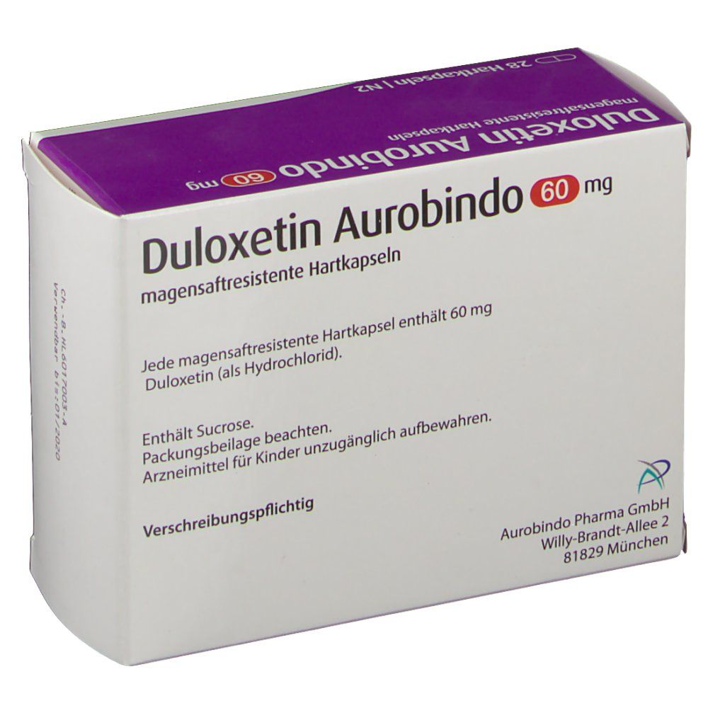 Duloxetin Aurobindo 60 mg